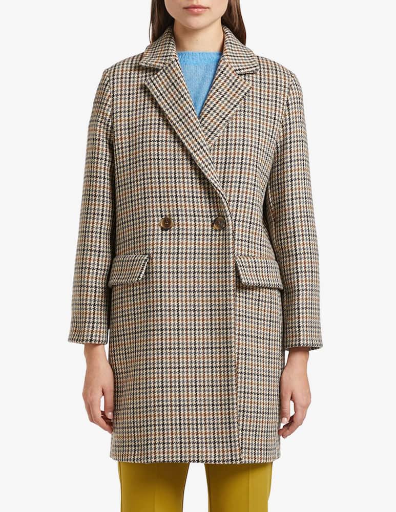 rinascente iBlues Cappotto pied de poule Afono