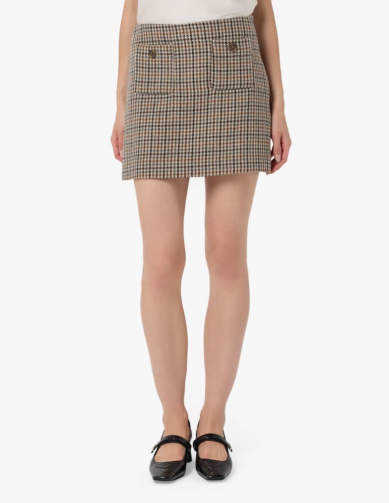 rinascente iBlues Minigonna in misto lana Elvy