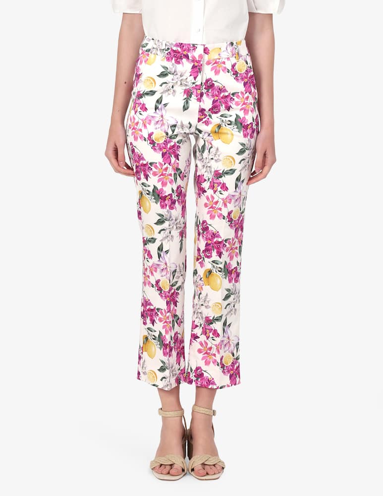rinascente EMME Pantaloni floreali Copy