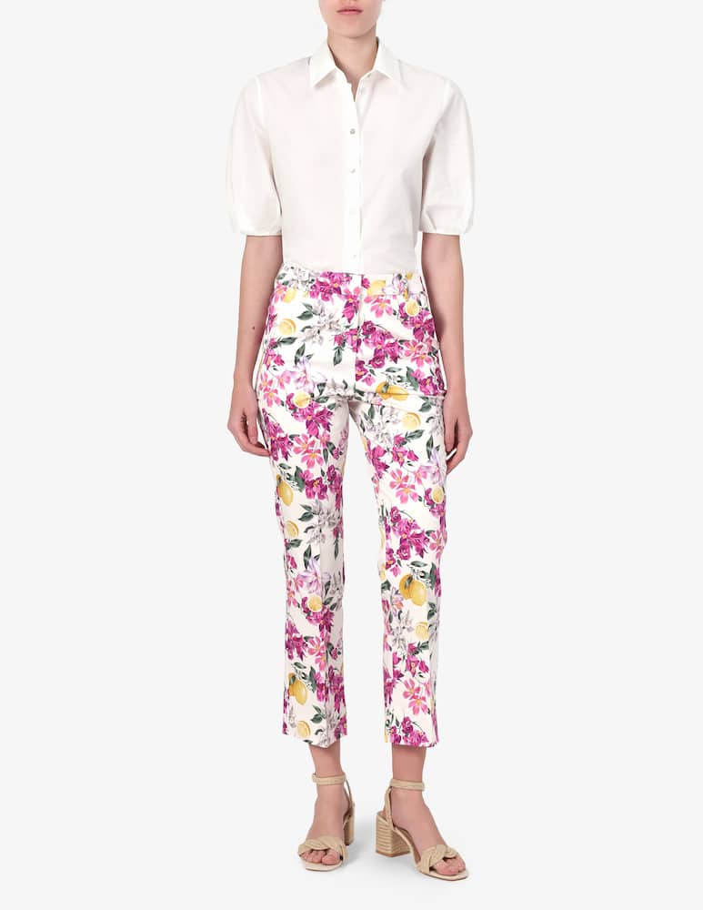 rinascente EMME Pantaloni floreali Copy