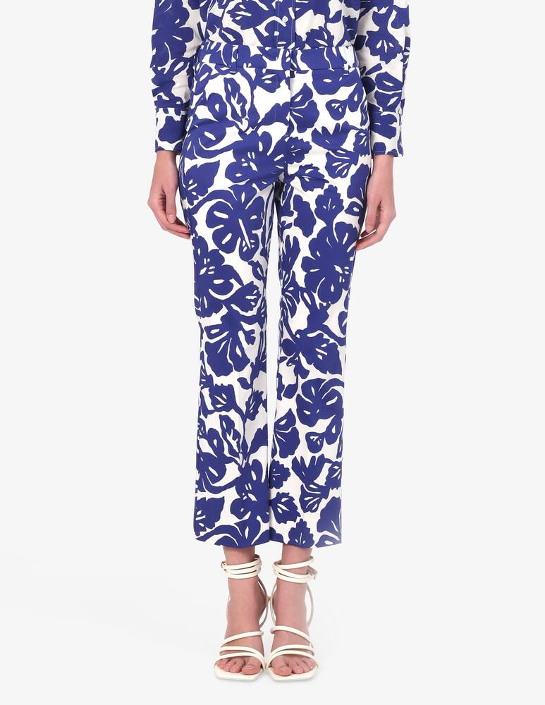 rinascente EMME Floral flare trousers