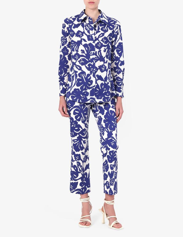rinascente EMME Floral flare trousers