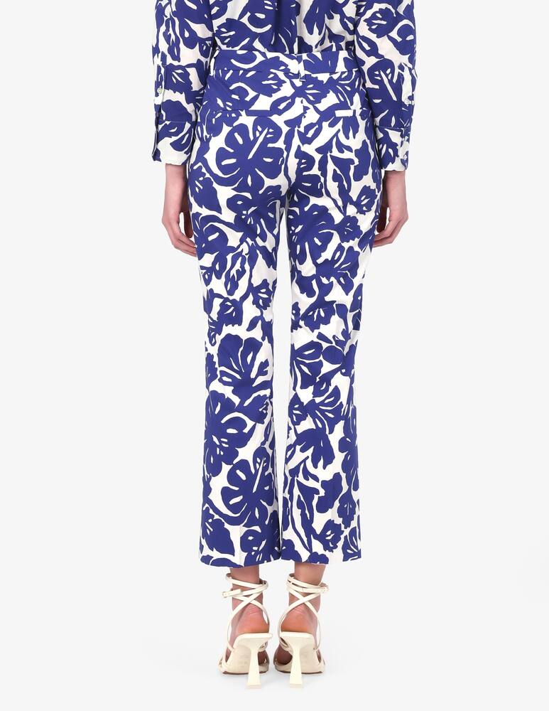 rinascente EMME Floral flare trousers
