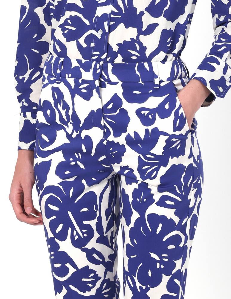 rinascente EMME Floral flare trousers