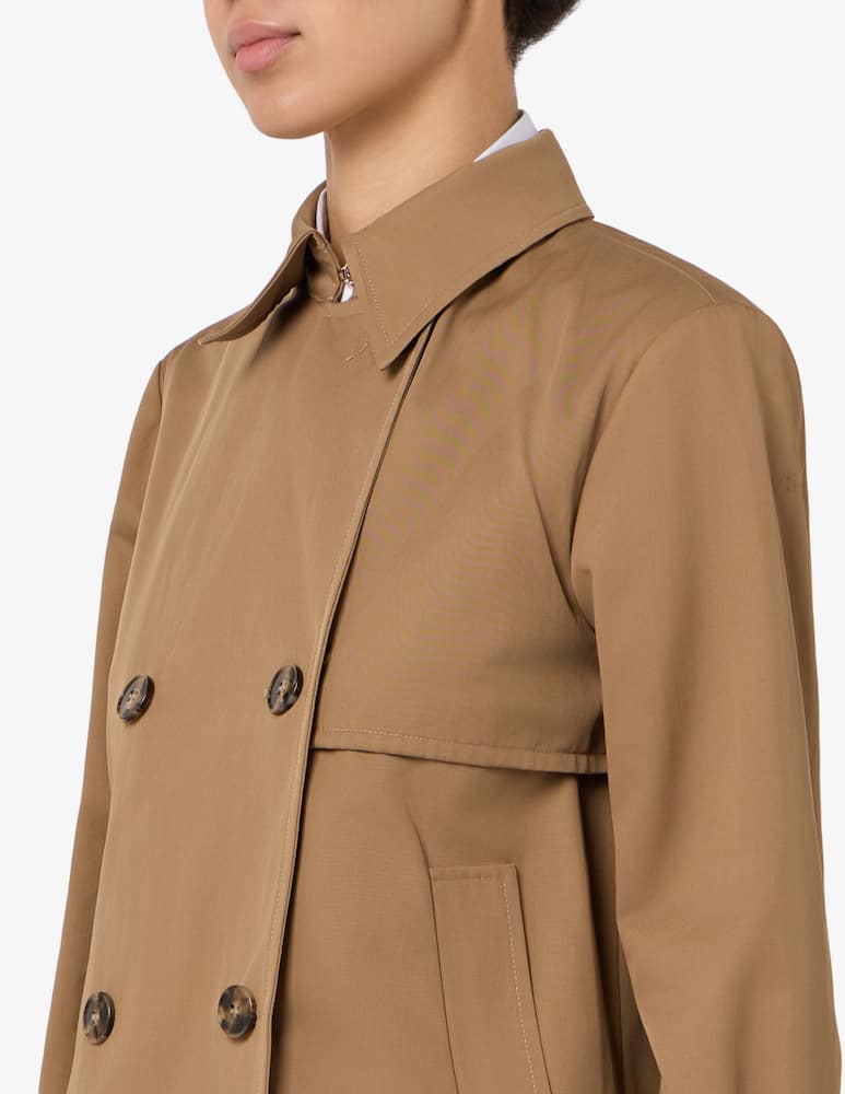EMME Short trench coat EMMPELOTA - picture 4 EMME Short trench coat EMMPELOTA - picture 4