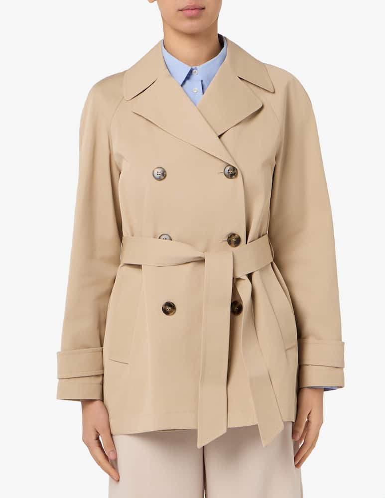EMME Trench doppiopetto classico EMMSOTTILE - immagine 1 EMME Trench doppiopetto classico EMMSOTTILE - immagine 1