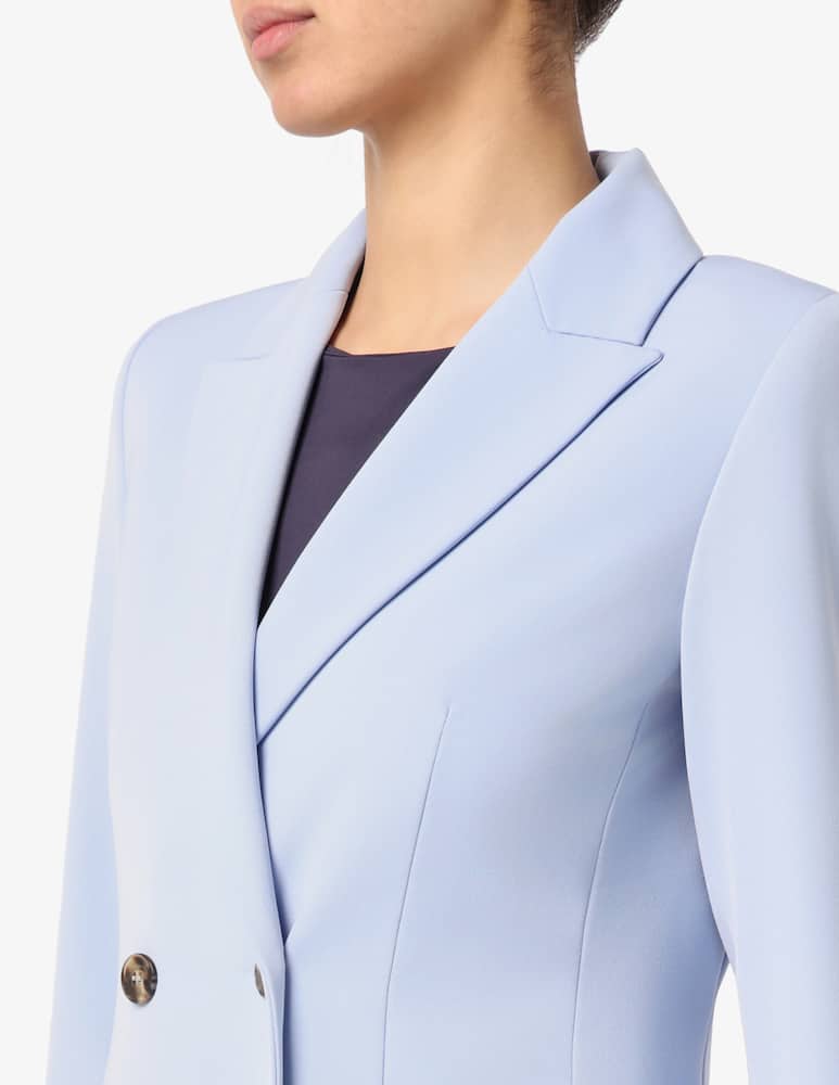 rinascente EMME Blazer doppiopetto in twill tecnico