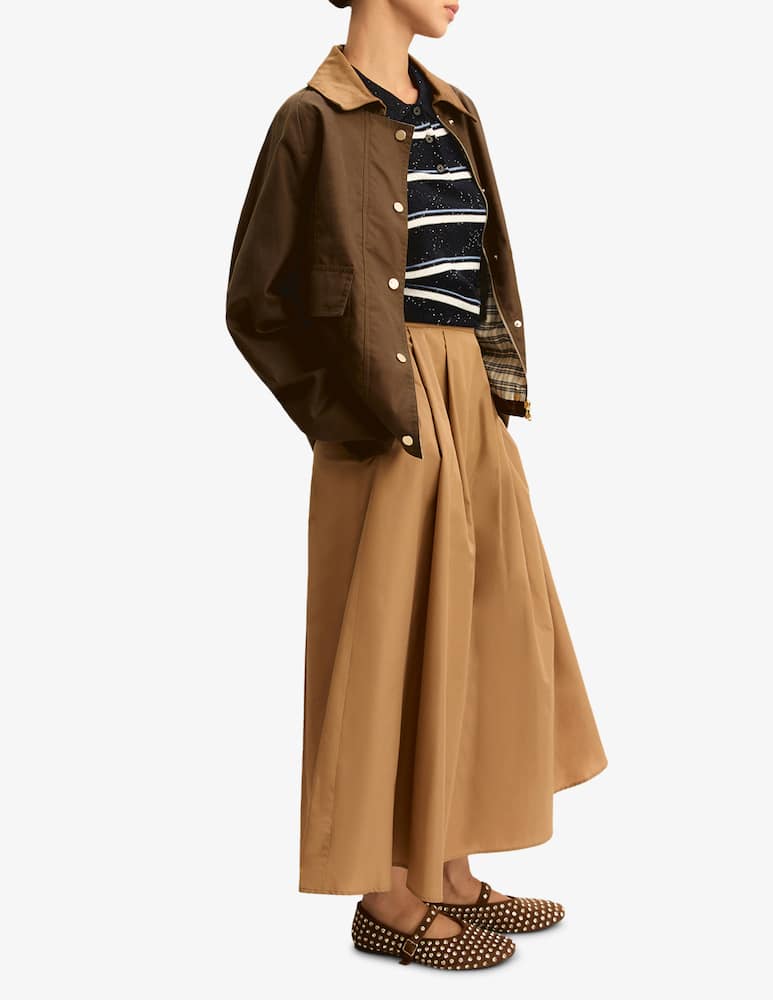 rinascente EMME Gonna midi in taffetà