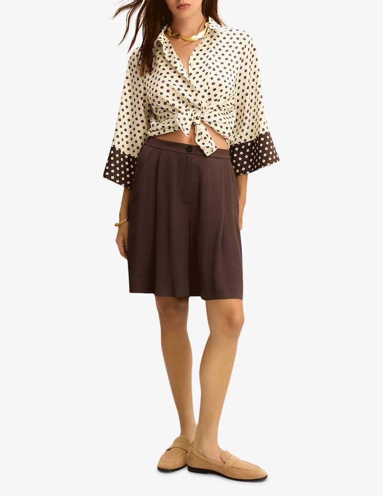 rinascente EMME Ttie-front shirt