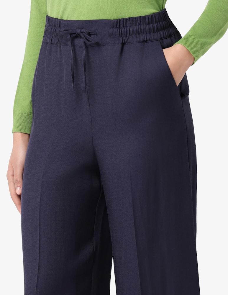 rinascente EMME Pantaloni a gamba larga in misto lino