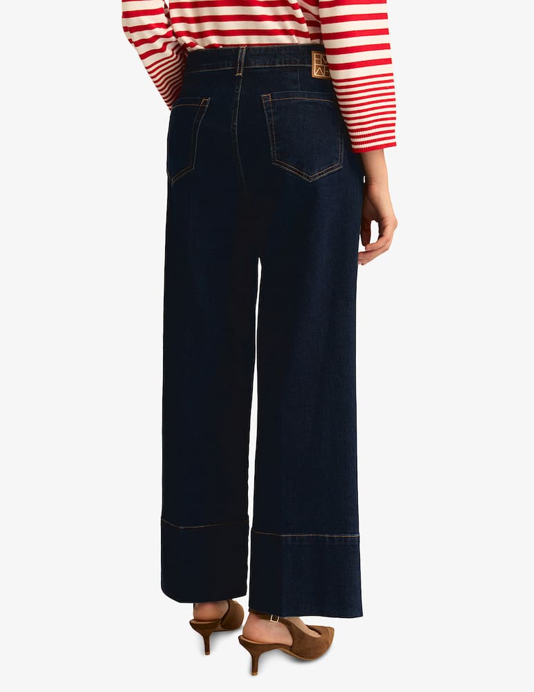 rinascente EMME Cropped denim trousers