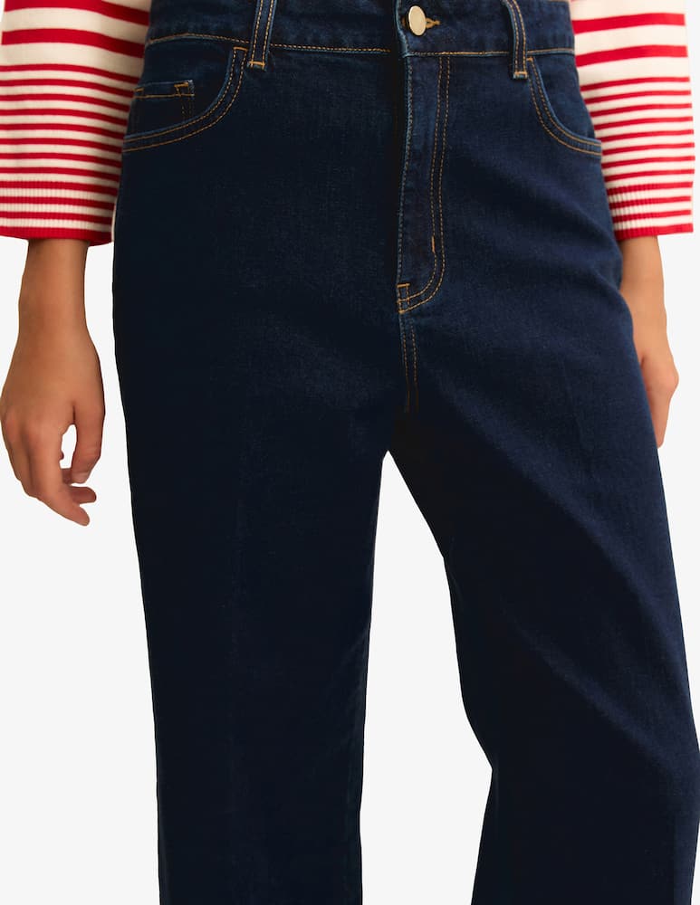 rinascente EMME Cropped denim trousers