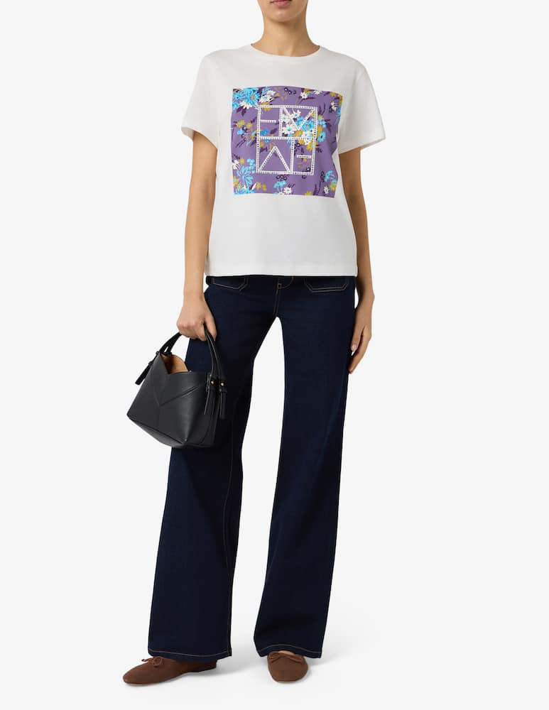 rinascente EMME Jeans flare tasche frontali