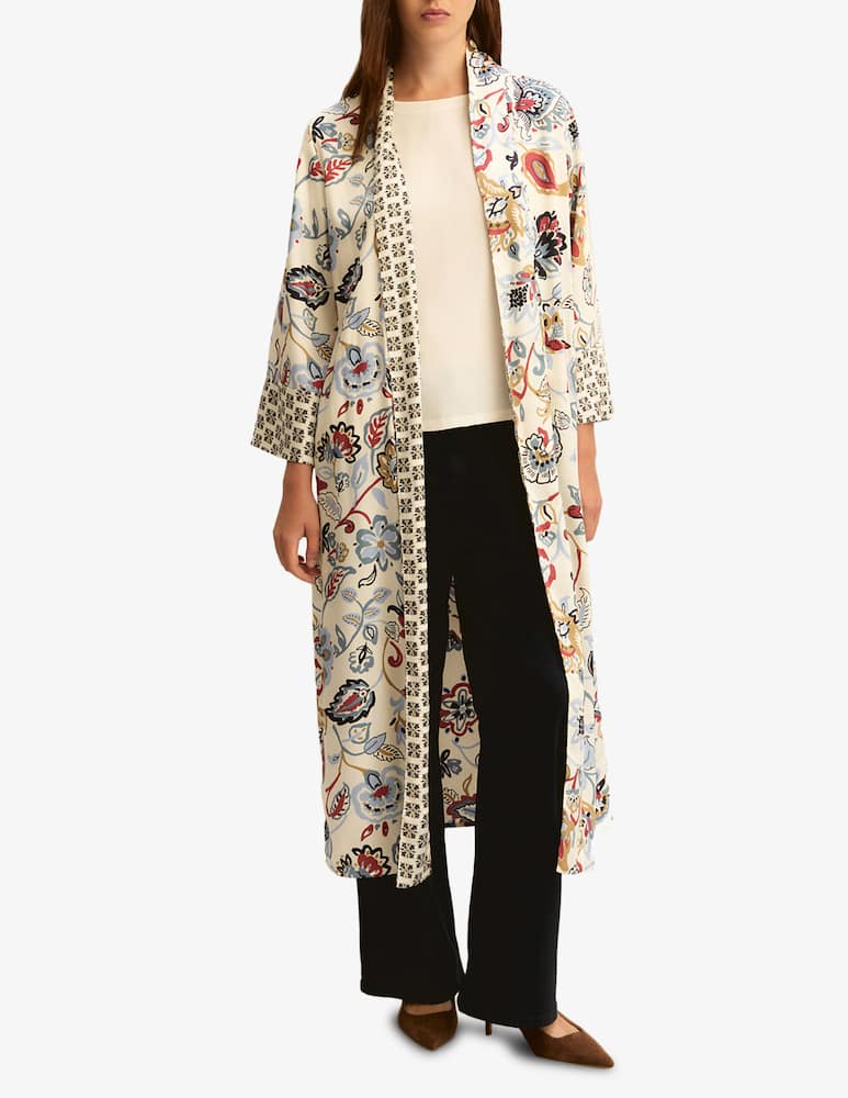 rinascente EMME Canto floral kimono