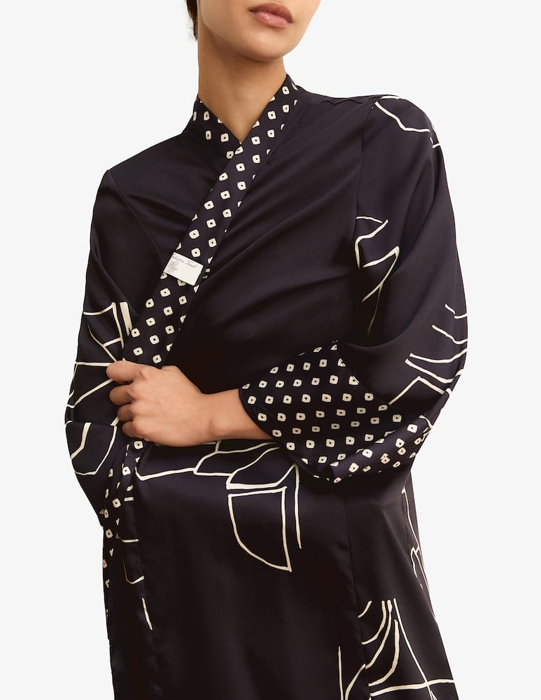 EMME Long kimono EMMACANTO - picture 3 EMME Long kimono EMMACANTO - picture 3