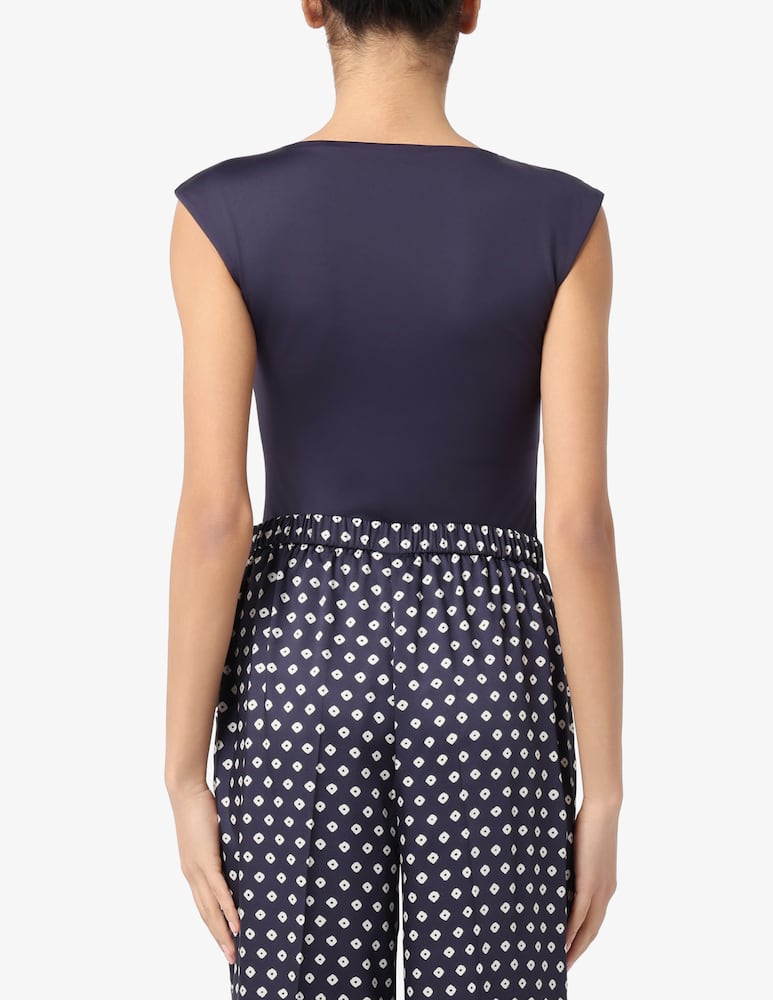 EMME Stretch jersey bodysuit EMMVIGILE - picture 3 EMME Stretch jersey bodysuit EMMVIGILE - picture 3