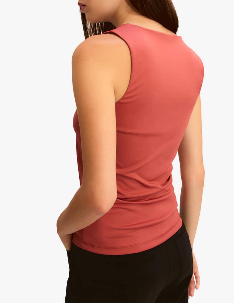 EMME Scoop neck jersey top EMMTIGLIO - picture 3 EMME Scoop neck jersey top EMMTIGLIO - picture 3