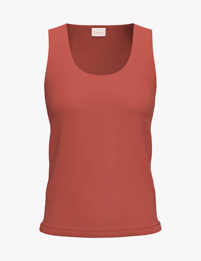 EMME Scoop neck jersey top EMMTIGLIO - picture 5 EMME Scoop neck jersey top EMMTIGLIO - picture 5