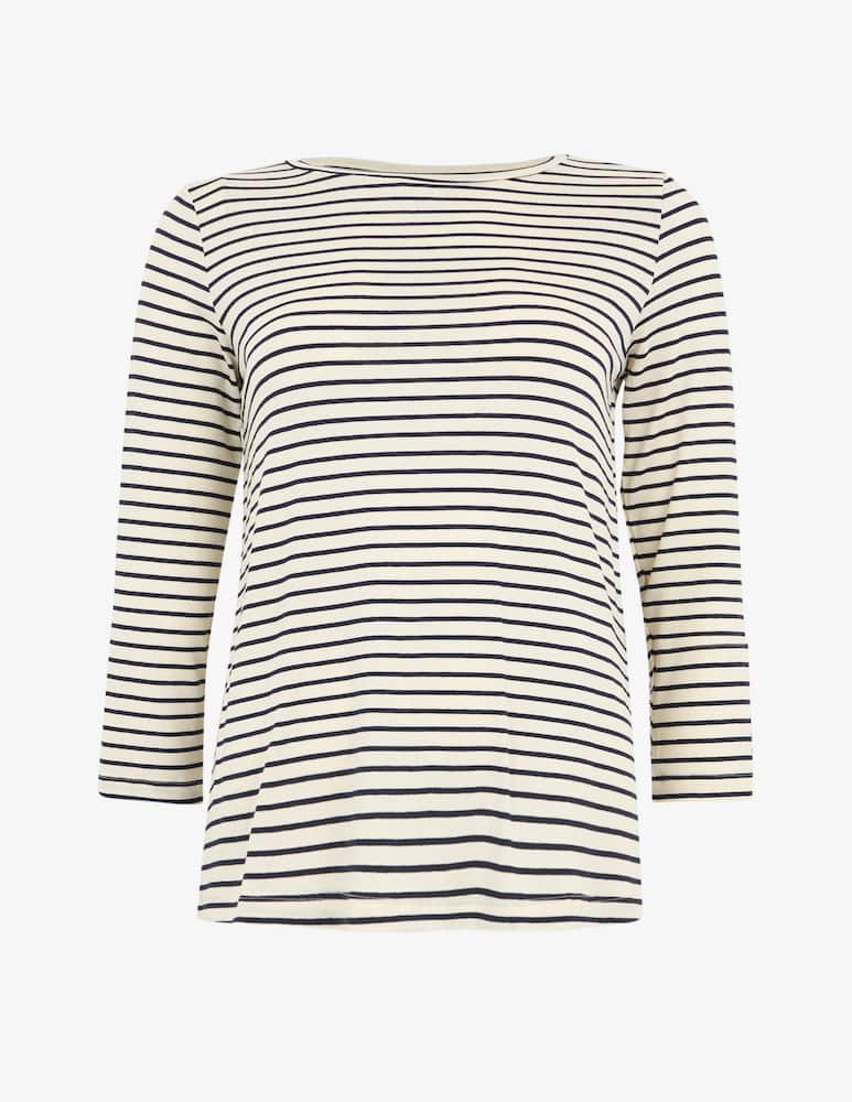 EMME Striped jersey t-shirt EMMCOSETTA - picture 1 EMME Striped jersey t-shirt EMMCOSETTA - picture 1