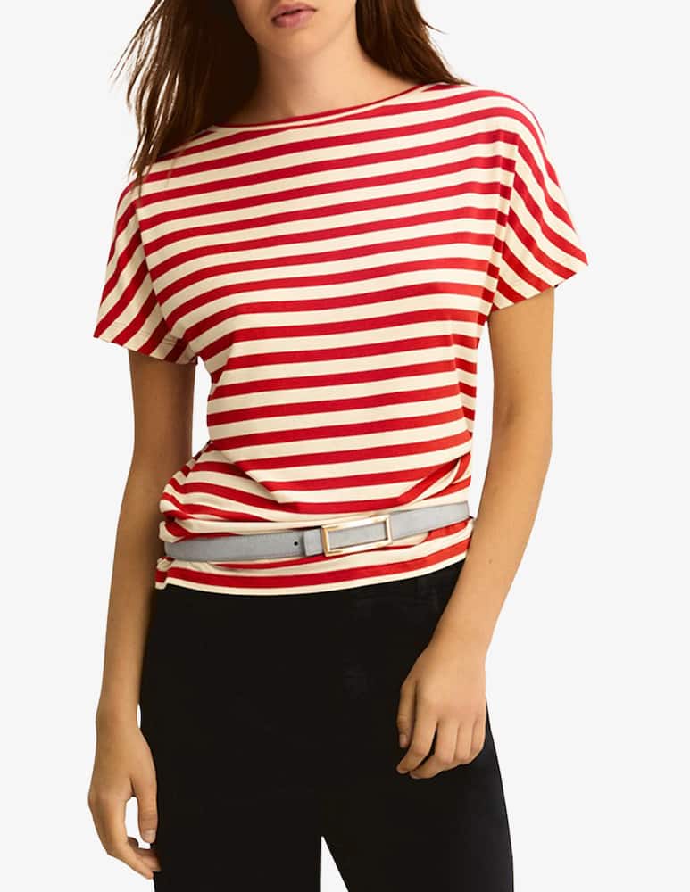 rinascente EMME Striped jersey t-shirt