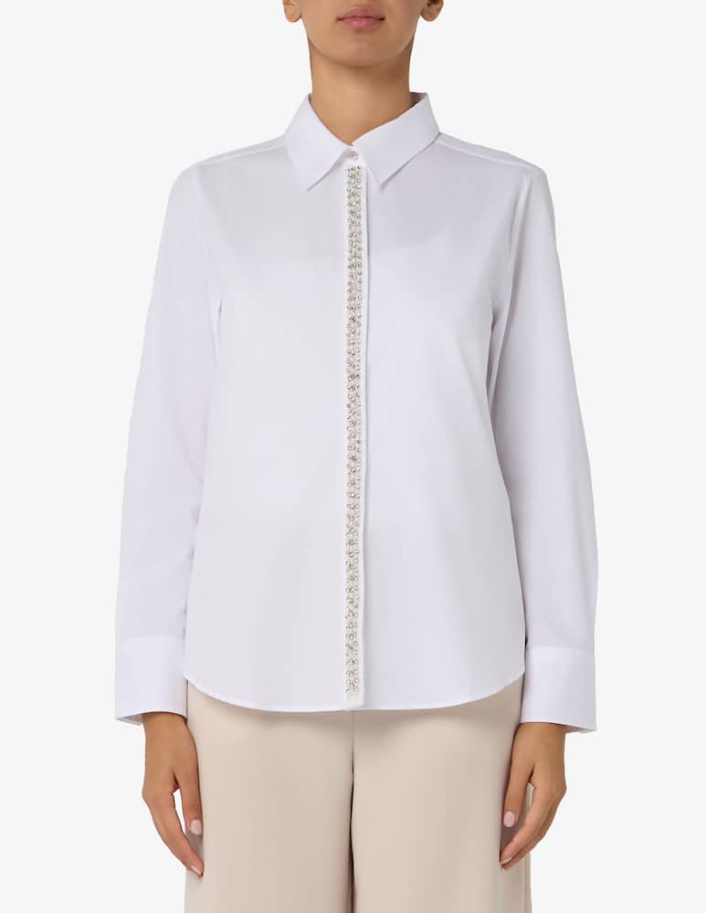 rinascente EMME Valda embellished shirt