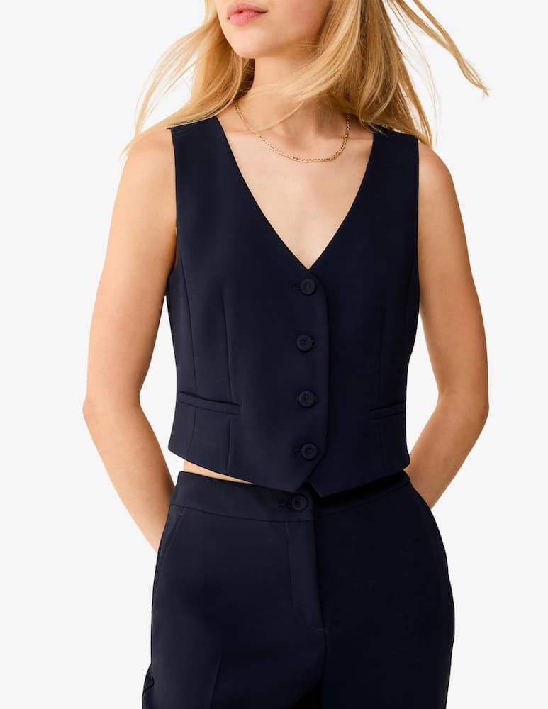 PENNYBLACK Gilet con 3 bottoni PBPCALCINA - immagine 1 PENNYBLACK Gilet con 3 bottoni PBPCALCINA - immagine 1
