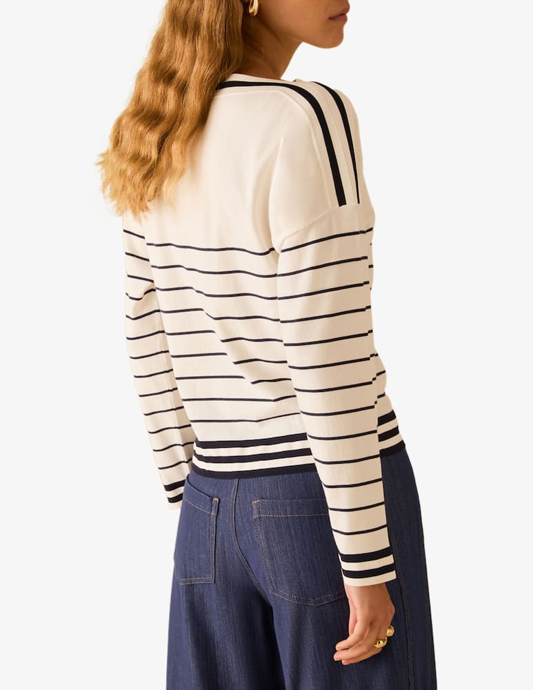 rinascente PENNYBLACK Striped boat neck tee