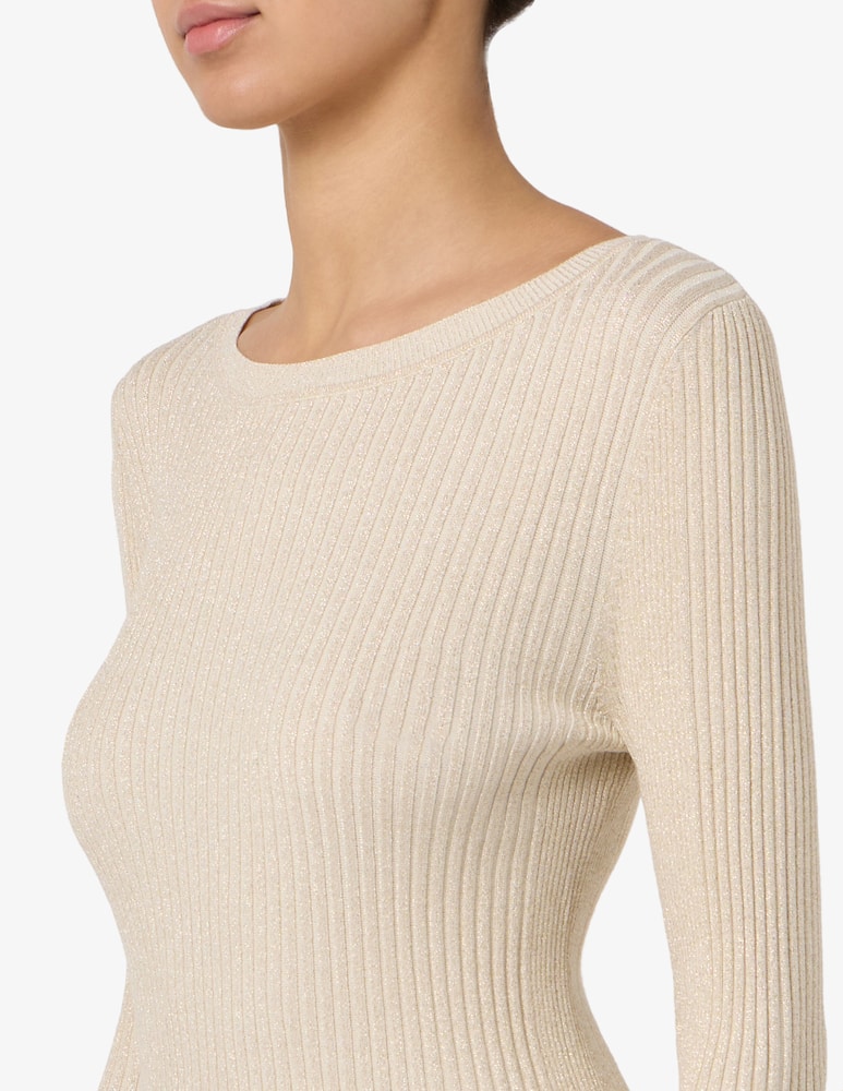 PENNYBLACK Maglia con collo a barca in lurex PBJBABA - immagine 4 PENNYBLACK Maglia con collo a barca in lurex PBJBABA - immagine 4