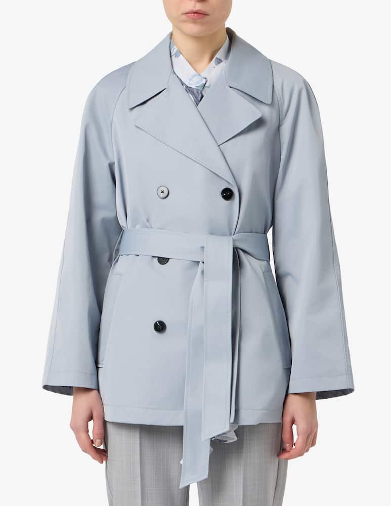 Marella Technical cotton trench coat MLLUMIDO - picture 1 Marella Technical cotton trench coat MLLUMIDO - picture 1