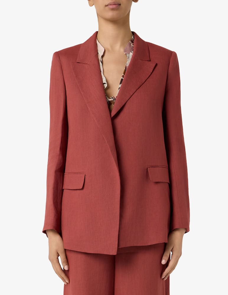 rinascente Marella Blazer in lino Sauna