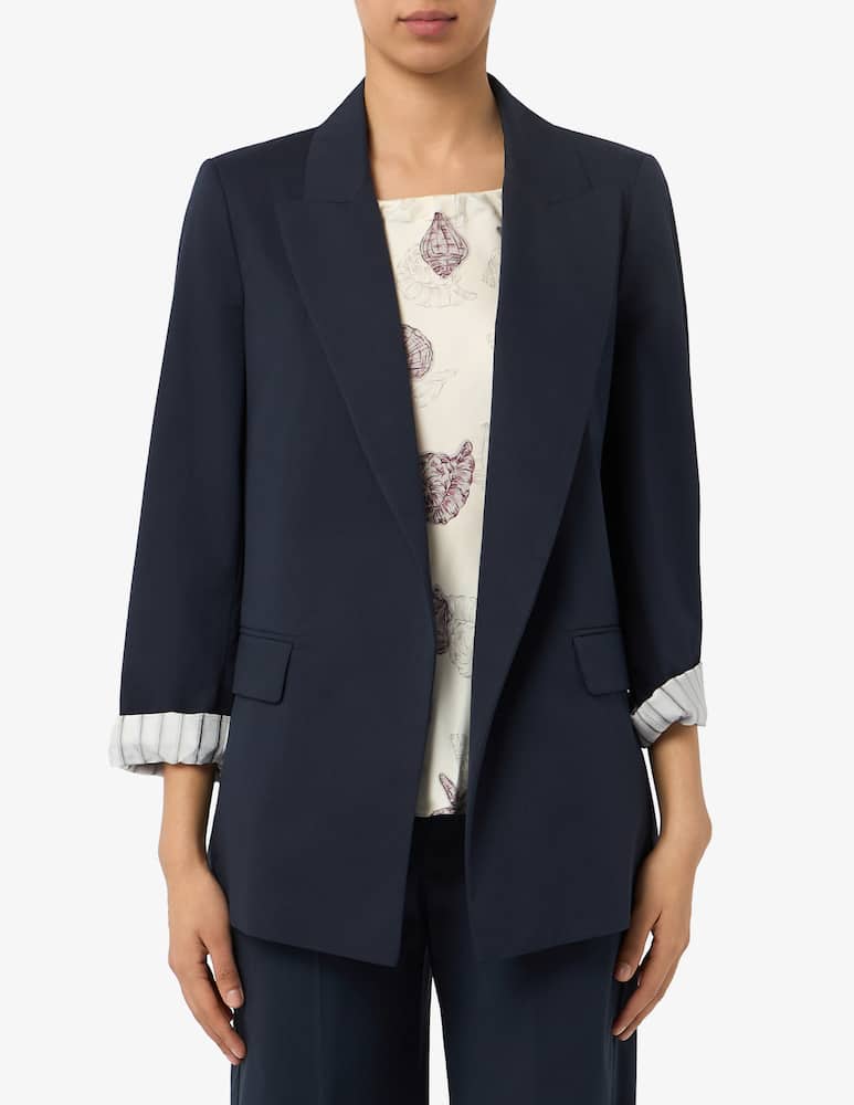 rinascente Marella Cotton gabardine blazer MLSRANGHI