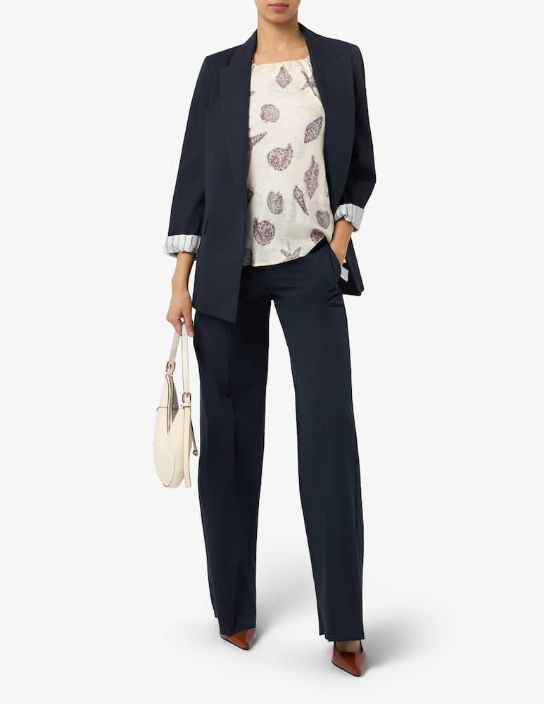 rinascente Marella Cotton gabardine blazer MLSRANGHI