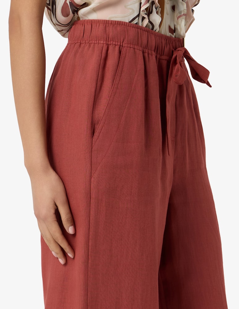 rinascente Marella Pure linen trousers