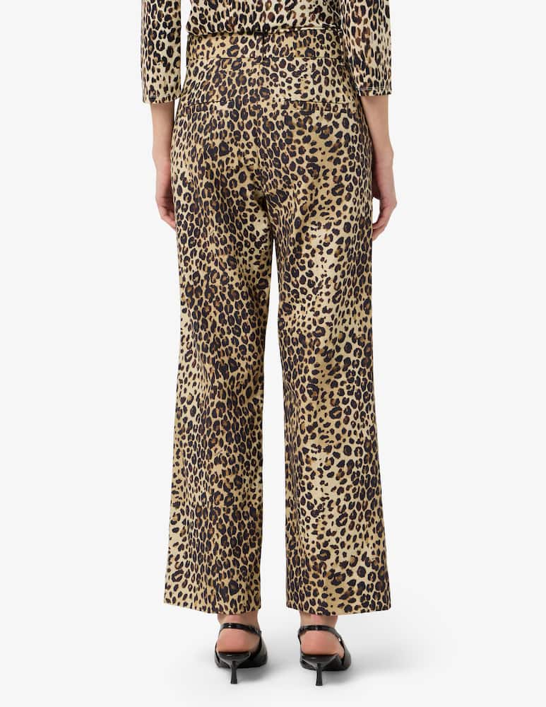 rinascente Marella Leopard print trousers