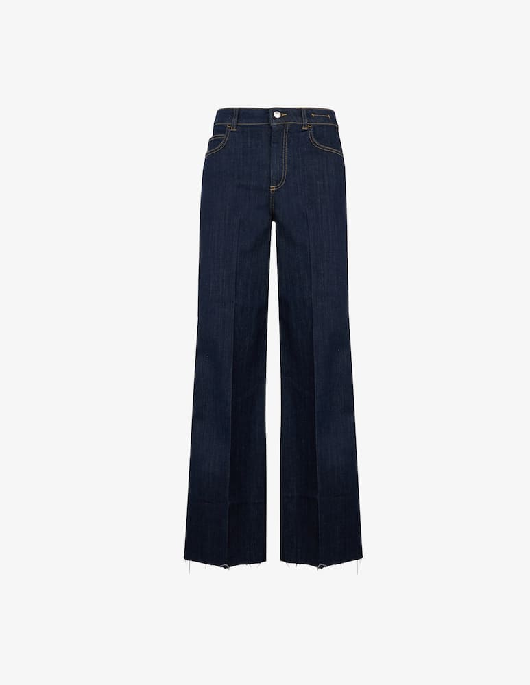 rinascente Marella Denim wide cropped jeans
