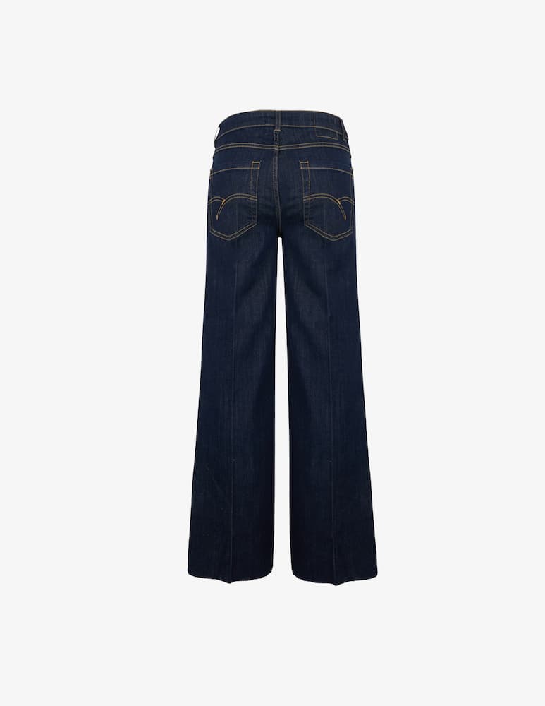 rinascente Marella Denim wide cropped jeans