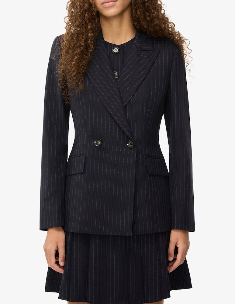iBlues Blazer doppiopetto gessato IBLIDONEO - immagine 1 iBlues Blazer doppiopetto gessato IBLIDONEO - immagine 1