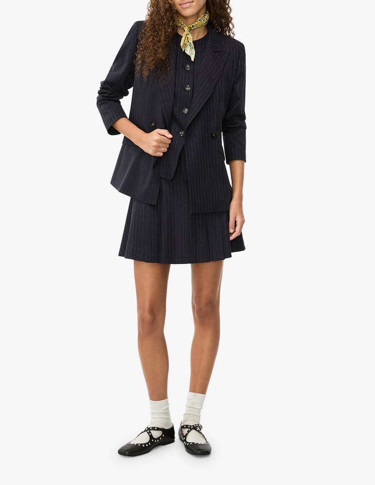 rinascente iBlues Pinstripe tela blazer