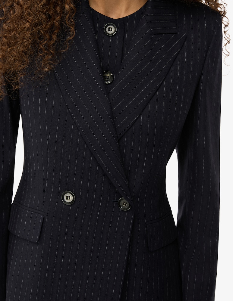rinascente iBlues Pinstripe tela blazer
