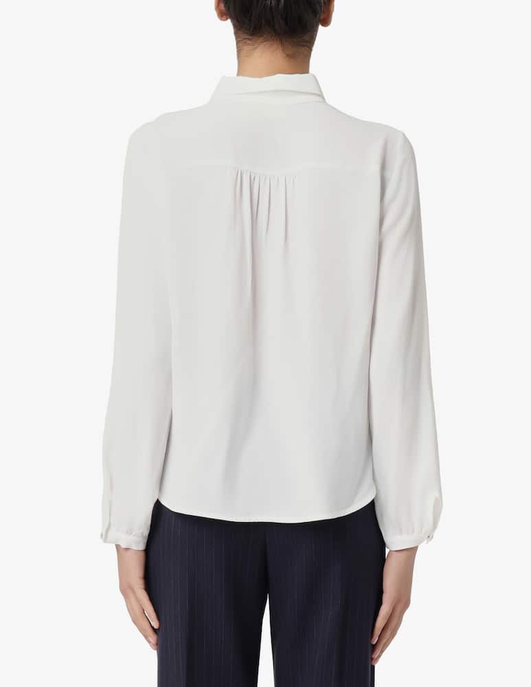 rinascente iBlues Blusa in seta mix con fiocco