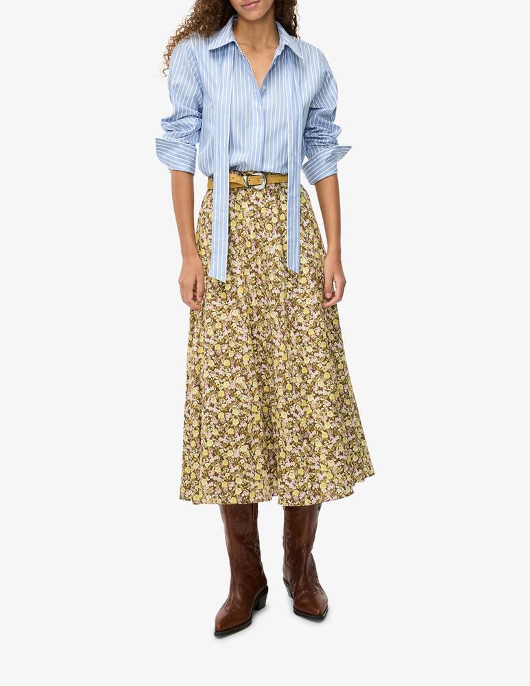 rinascente iBlues Striped bow tie shirt