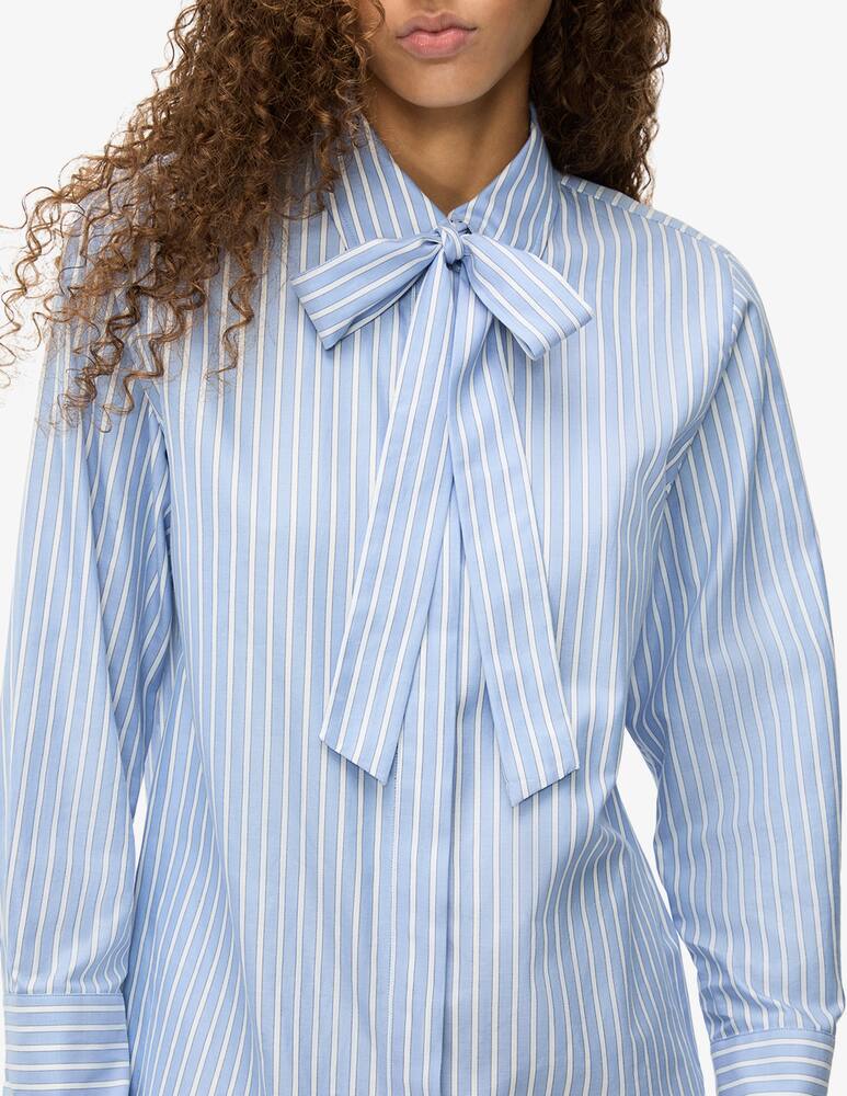 rinascente iBlues Striped bow tie shirt