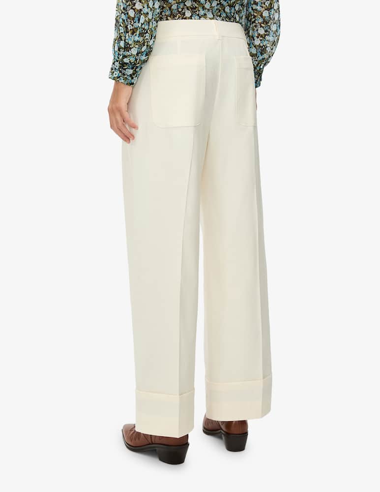 rinascente iBlues Crease detail trousers