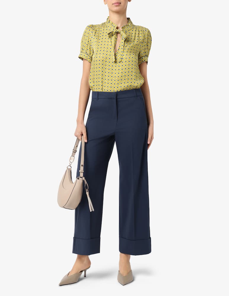 rinascente iBlues Scacco straight-leg trousers