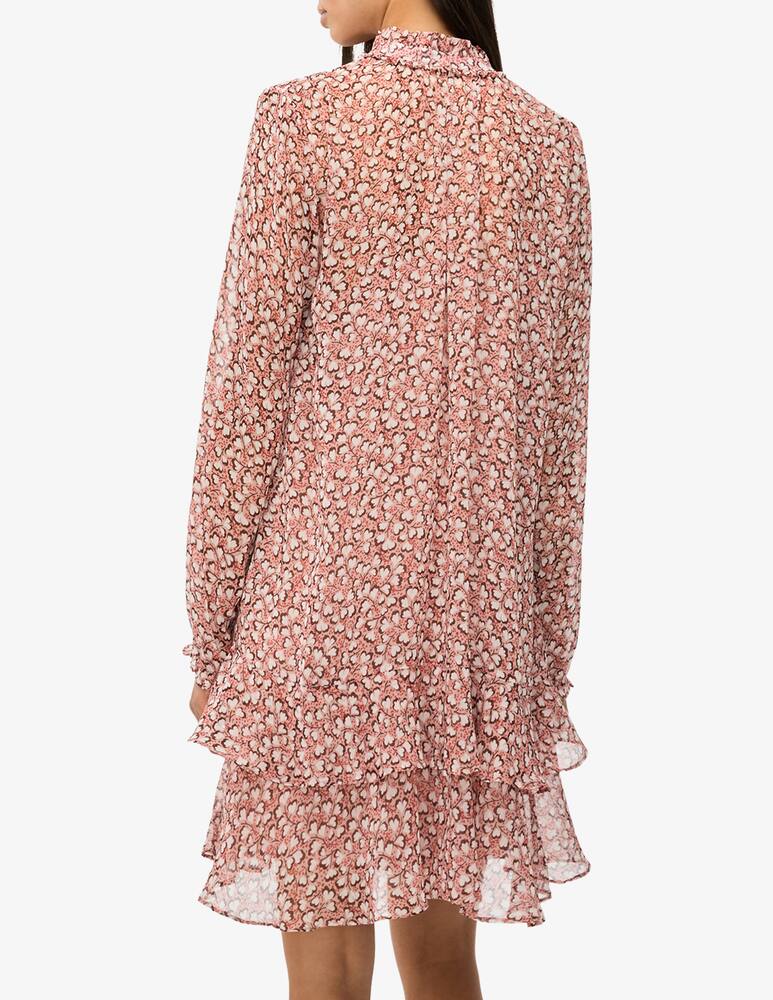 rinascente iBlues Floral crepon tunic dress