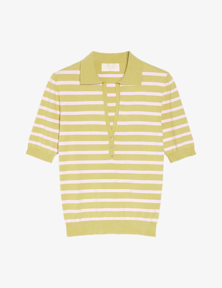 iBlues Polo a righe in maglia IBLGIOSTRA - immagine 5 iBlues Polo a righe in maglia IBLGIOSTRA - immagine 5