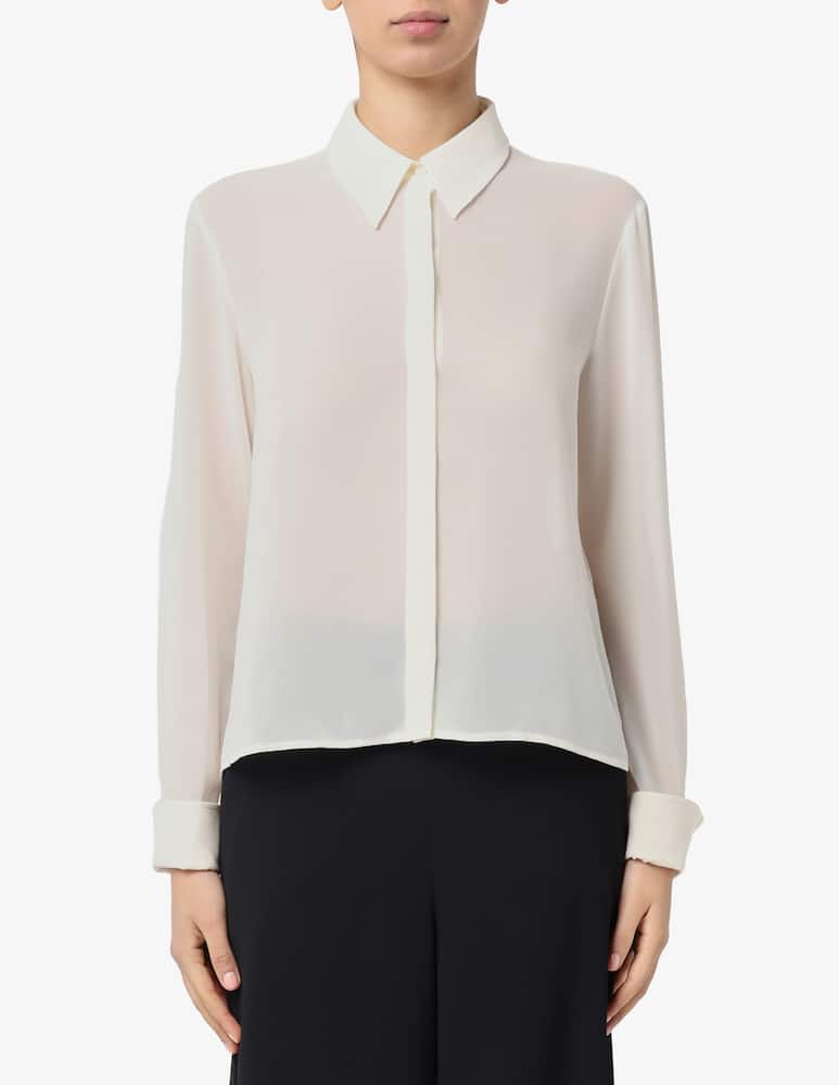 rinascente Marella Camicia boxy in georgette