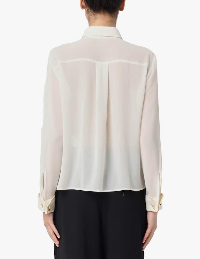 rinascente Marella Camicia boxy in georgette