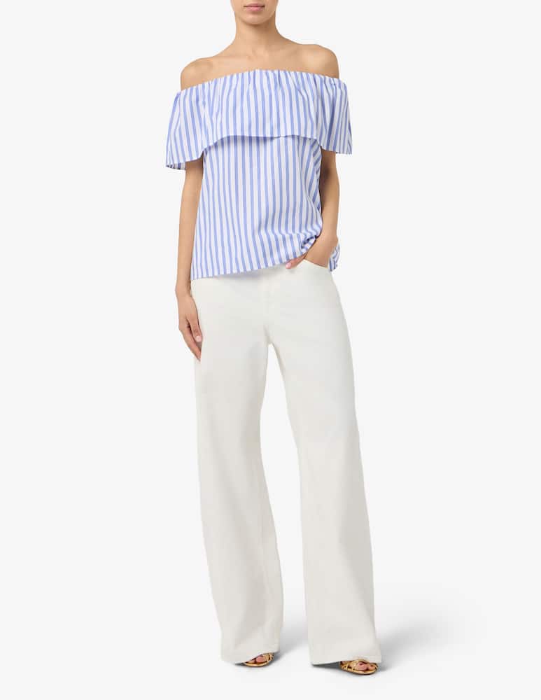 EMME Camicia gessata volant - immagine 2 EMME Camicia gessata volant - immagine 2