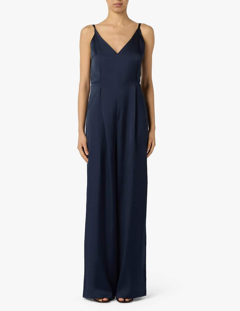 EMME Satin strappy jumpsuit EMMMALLO1 - picture 1 EMME Satin strappy jumpsuit EMMMALLO1 - picture 1